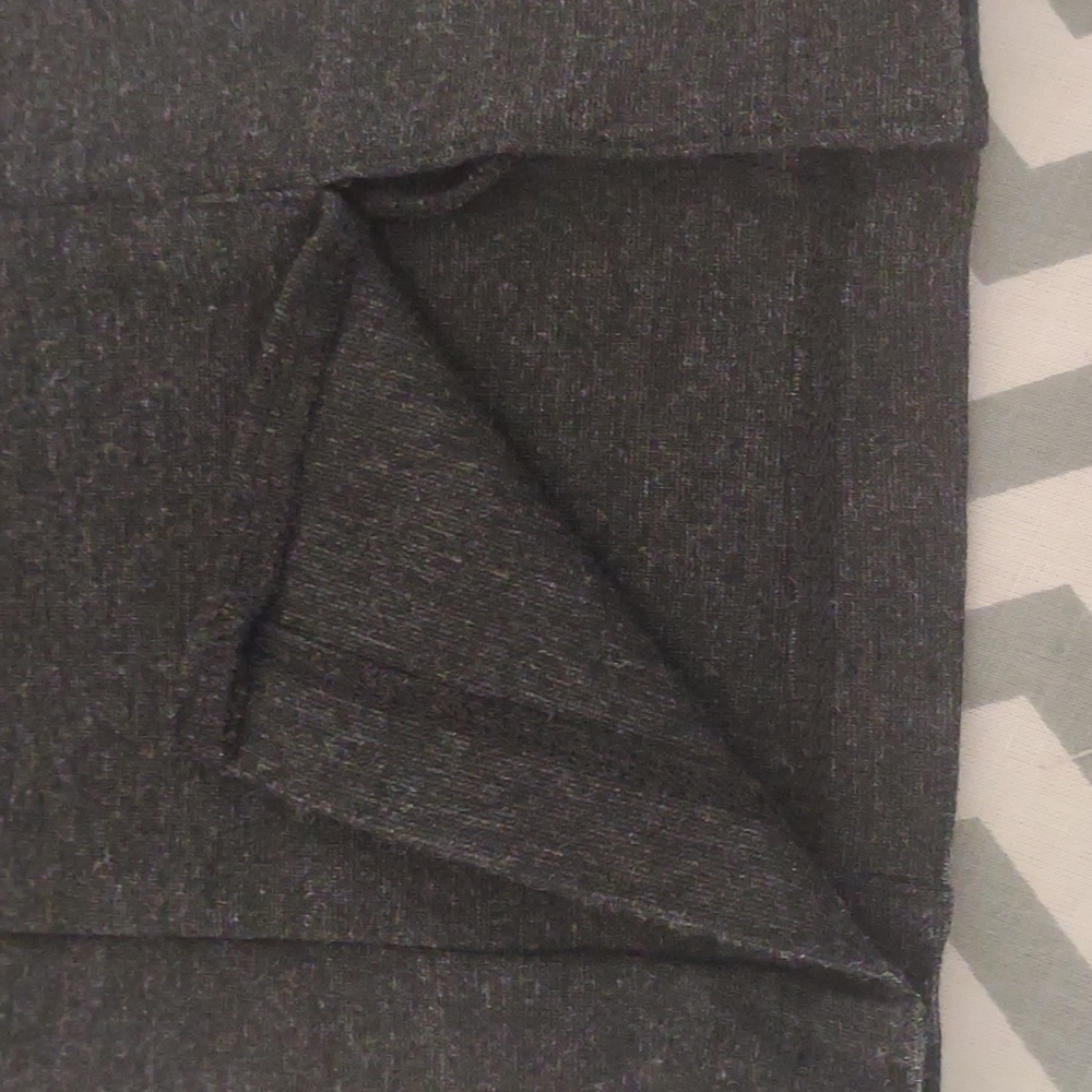 Common Sense straight leg stretch ankle pants Size M Charcoal. Made in the USA - Picture 4 of 7
